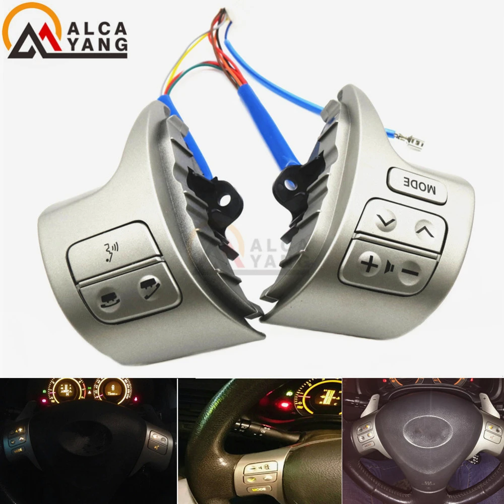 Bluetooth переключатель управления аудиосигналом на руль 84250 02200 для Toyota Corolla ZRE15 2007 ~