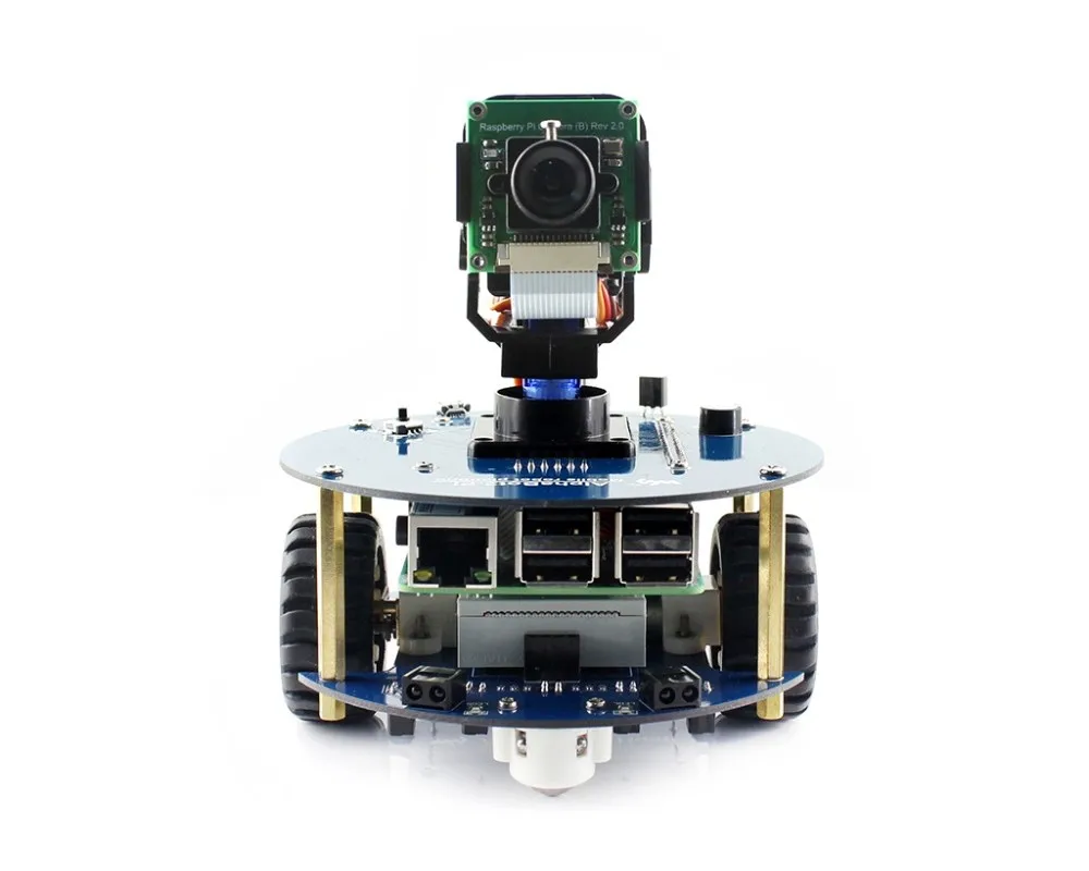 AlphaBot2 Робот строительные kit для Pi включает в себя Raspberry 3 Model B RPi Камера Micro SD карта IR
