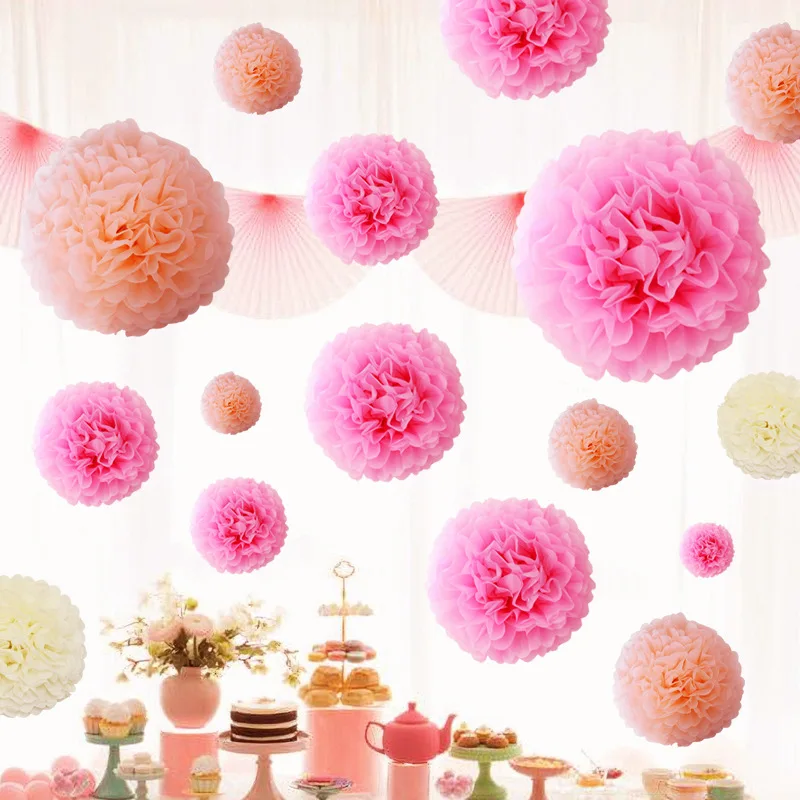 Бумажные цветы 12 дюймов цветок ручной работы сделай сам украшения для дня