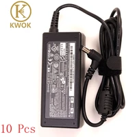 10pcs 19v 3 42a 5 52 5mm ac laptop adapter charger for toshibafor lenovofor asusfor benqfor acerfor asus notebook power su