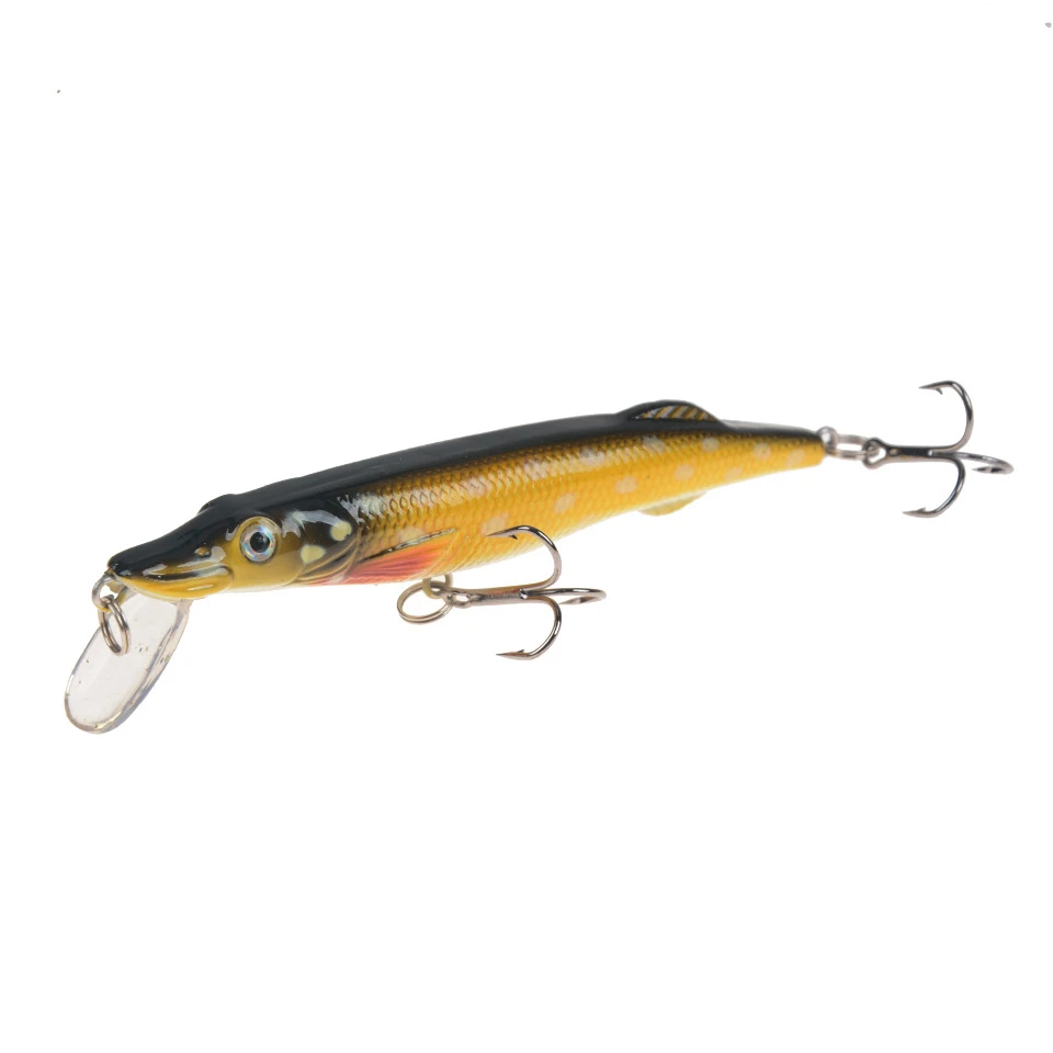 1 Приманка для рыбалки Minnow, 8,5 см, 6 г, плавающая, Isca, искусственная пластиковая жесткая приманка, воблеры, кренкбейт, приманка для окуня, щуки, песка, карпа, рыболовные снасти - Цвет: 1