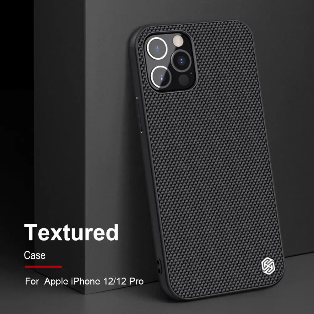 

10pcs/lot Wholesale NILLKIN Textured Case for Apple iPhone 12 Hard PC Frosted Matte Phone Case for Apple iPhone 12 Pro