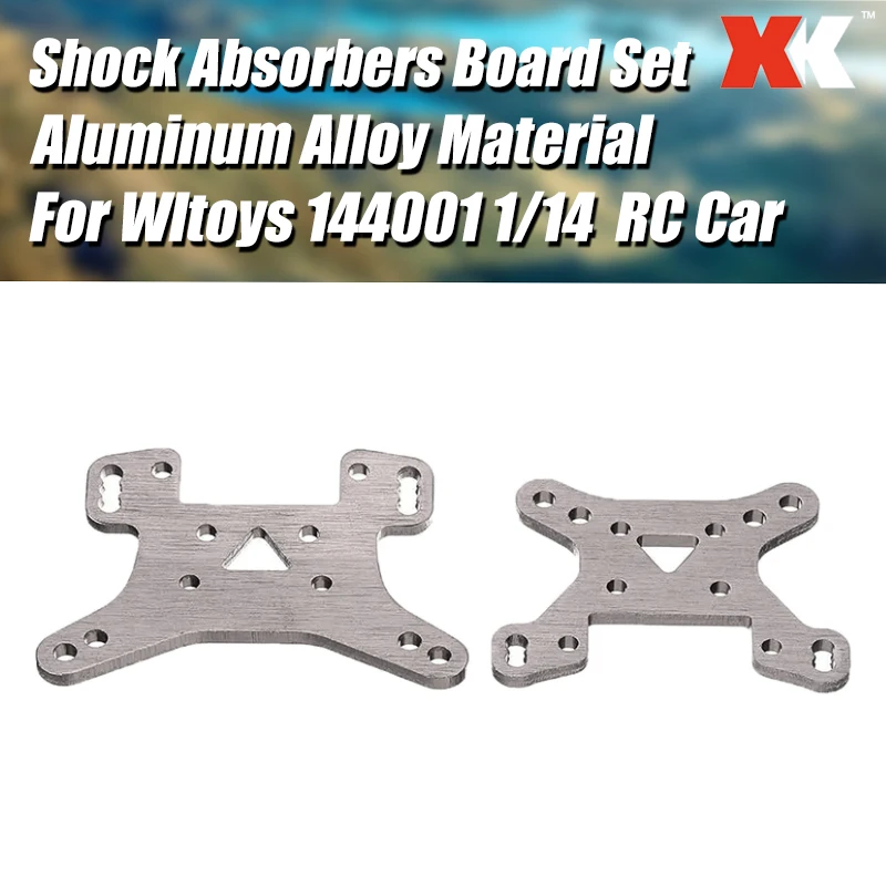 Новый XK алюминиевый сплав амортизатор доска набор для Wltoys 144001 1/14 4WD