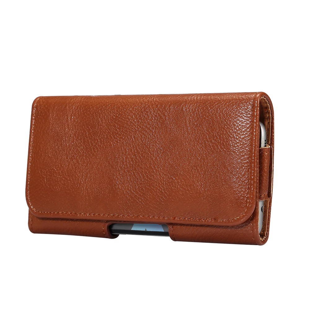 Кожаный чехол для iPhone 8 7 6 кожаный с зажимом мобильного телефона держатель Samsung