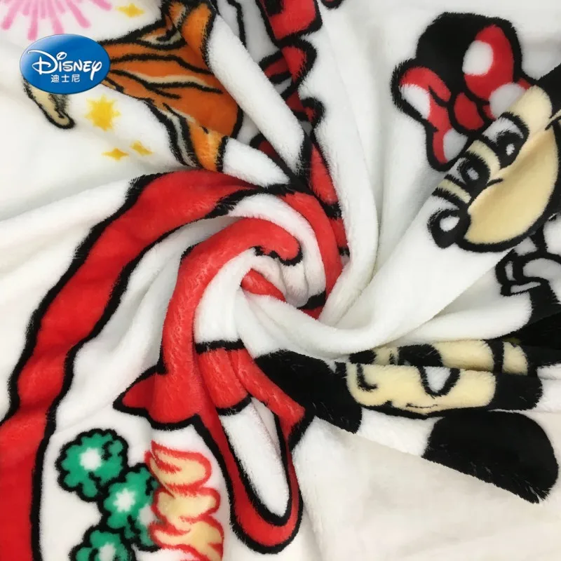 Мягкое покрывало из кораллового флиса disney, 100x140 см, Микки, Минни Маус, стежок для маленьких девочек и мальчиков, детский подарок, спальня на кровать, диван