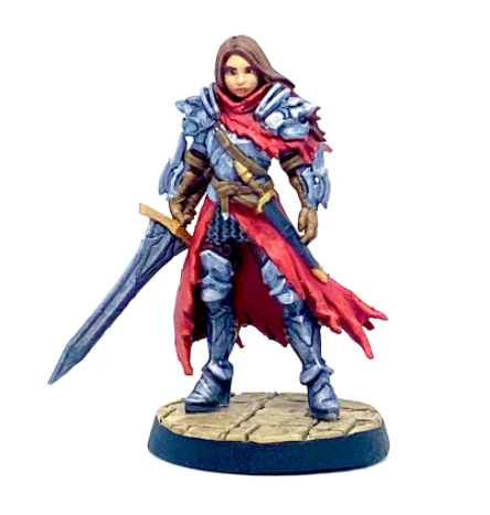

1/32 56mm Resin Model Female Guard Warrior Figure Unpainted No Color RW-269