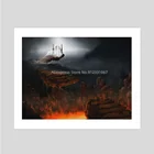 Современный настенный художественный постер с изображением природы и Ада