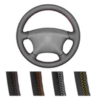 DIY заказной чехол рулевого колеса автомобиля для Citroen Xsara Picasso Berlingo C5 Peugeot Partner кожаный рулевой обруч