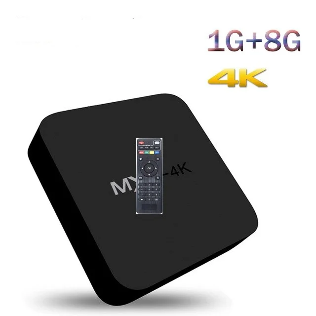 5 шт./лот MX 4K ТВ коробка Allwinner h3 RK3229 Quad-core 1080P HD Android 7,1 смарт-1 ГБ 8 ГБ 4K* 2K