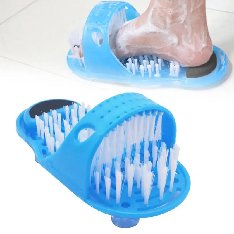 

Plastic Bath Shoe New Shower Feet Foot Scrubber Waterproof Durable Massager Cleaner Hot Spring Exfoliating Washing Slippers