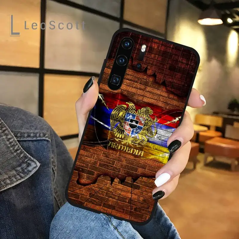 

Armenia flag colorful Phone Case For Huawei P 20 30 40 lite pro smart 2019 honor 10 i lite 8x nova 5t mate 20 pro funda