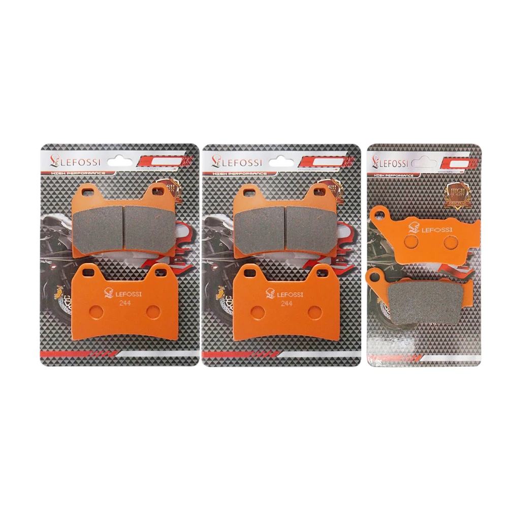 Передние и задние тормозные колодки из углеродного волокна для Мотоцикла BMW F800GT