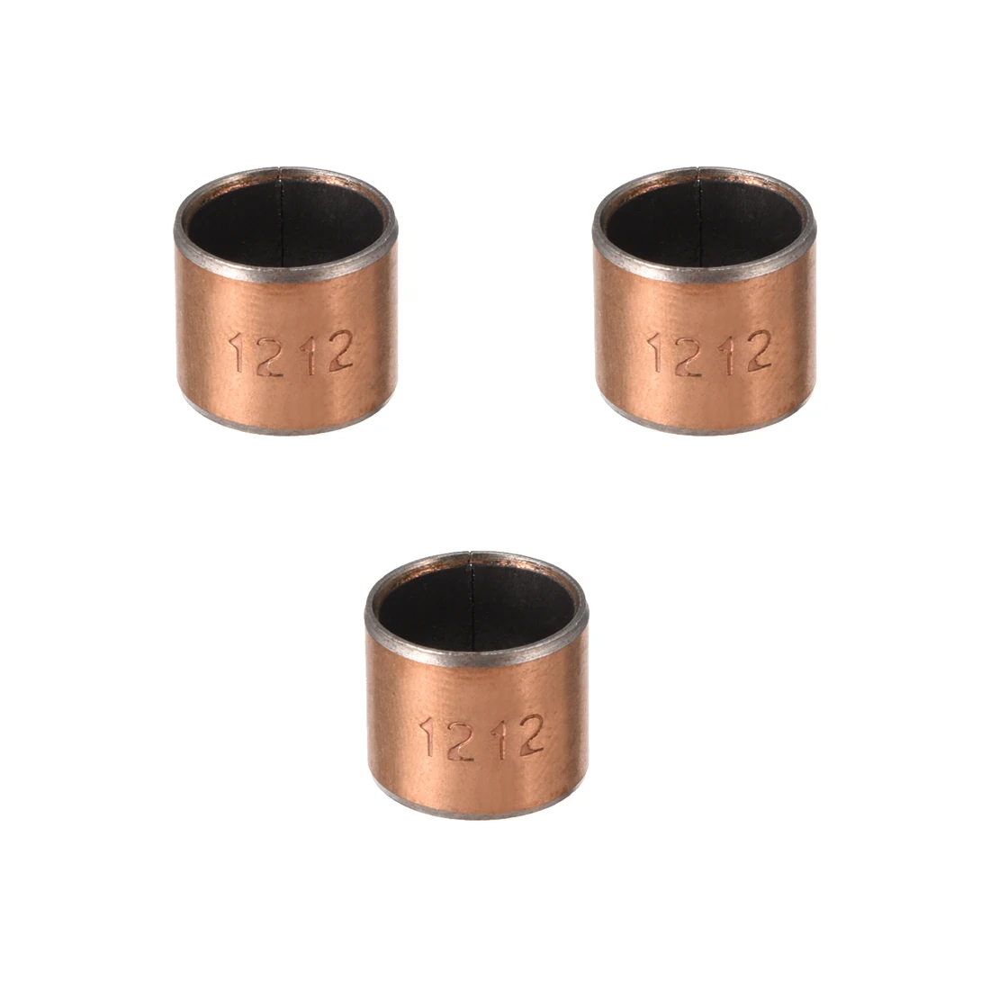Uxcell 3 шт. втулка подшипника 12 мм Диаметр x 14 диаметр Длина Простые подшипники