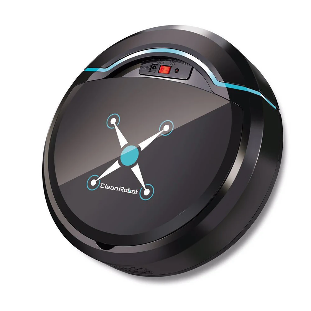 

Rechargeable Smart Robot Vacuum Cleaner Automatic Dust Cleaner Sweeping Mopping Low Noise Dry Wet Cleaning Machine Home Cleaning