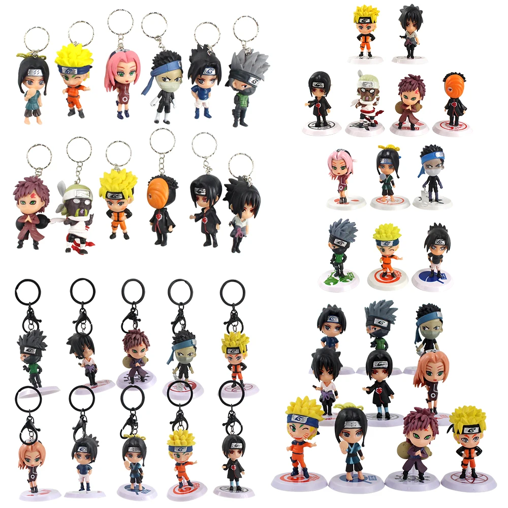 Фигурки героев мультфильма Наруто Узумаки Какаси Гаара гиуга Хината Сакура