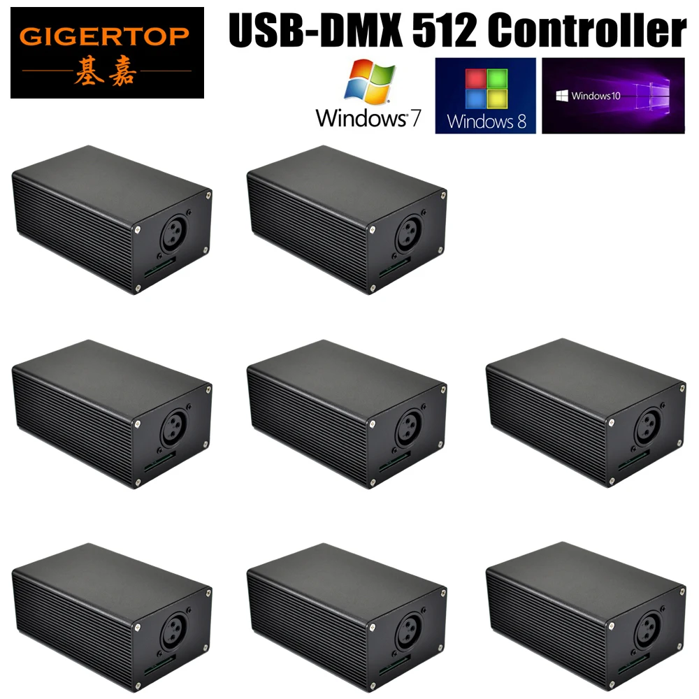 

In Stock 8pcs/lot Quman HD512 USB DMX512 Dongle Stage Light PC Controller Interface Adapter SD Card/ Off Line Mode Martin MPC