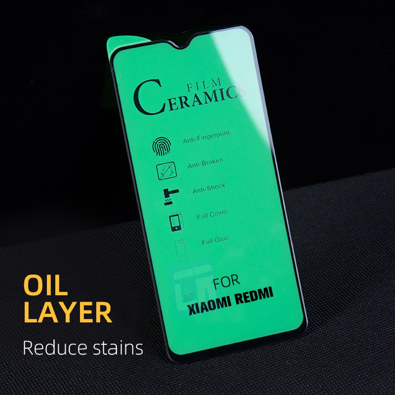 Explosion Proof Anti fingerprint Soft Ceramic Film for Xiaomi Redmi Note 10 11 8t 8A 9s 7 K20 K30 K40 Pro Screen Protector Film
