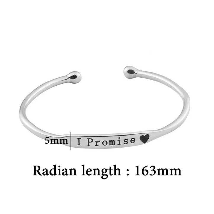 Серебряный браслет-манжета браслет модные женские ювелирные изделия подарочный