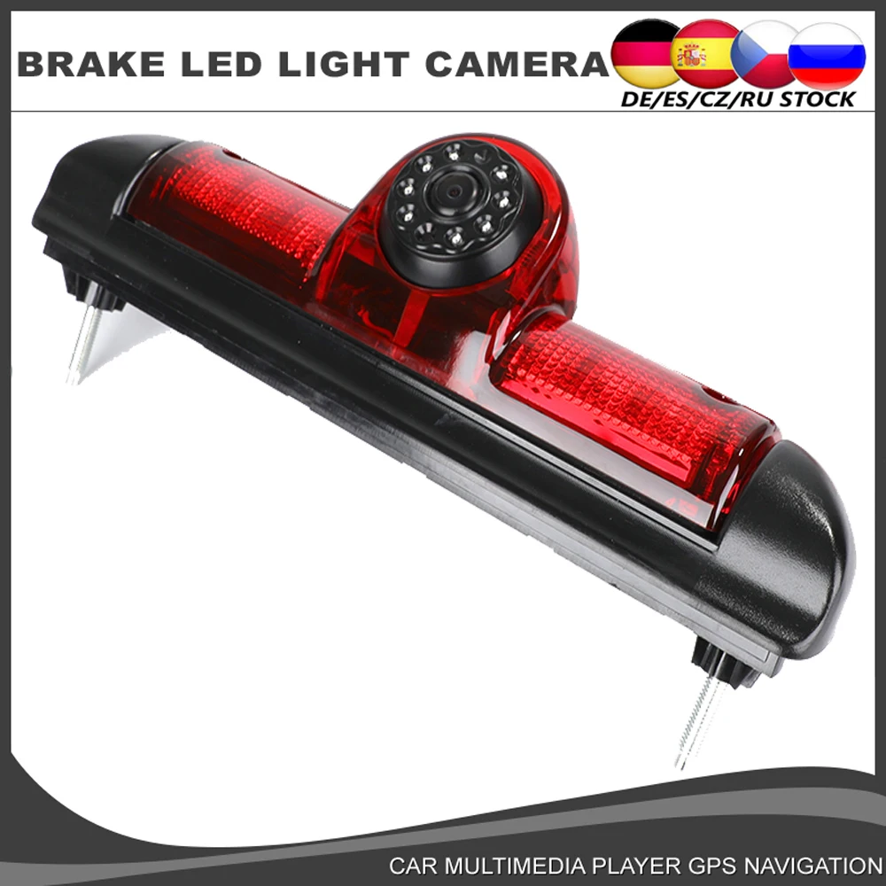 Car Reverse Brake LED Light Camera AHD Rear View Camera for For Citroen JUMPER FIAT DUCATO X250 PEUGEOT BOXER Backup Parking 720