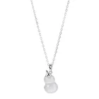 Женское ожерелье из серебра 925 пробы, 45 см
