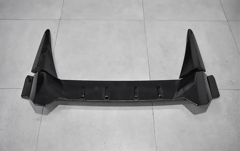 

New High Quality ABS Black & Carbon fiber Grain Rear Trunk Lip Spoiler Top Wing Fits For Ford Mustang 2015-2020