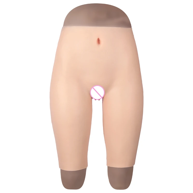 Укороченные Силиконовые Реалистичные трусики для влагалища Трансвестит киска
