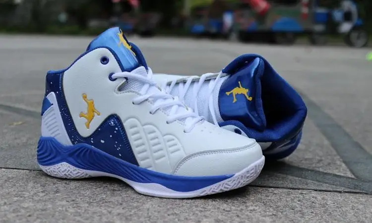 Мужские высокие баскетбольные кроссовки jordans мужские амортизирующие легкие баскетбольные кроссовки противоскользящая дышащая уличная белая спортивная обувь