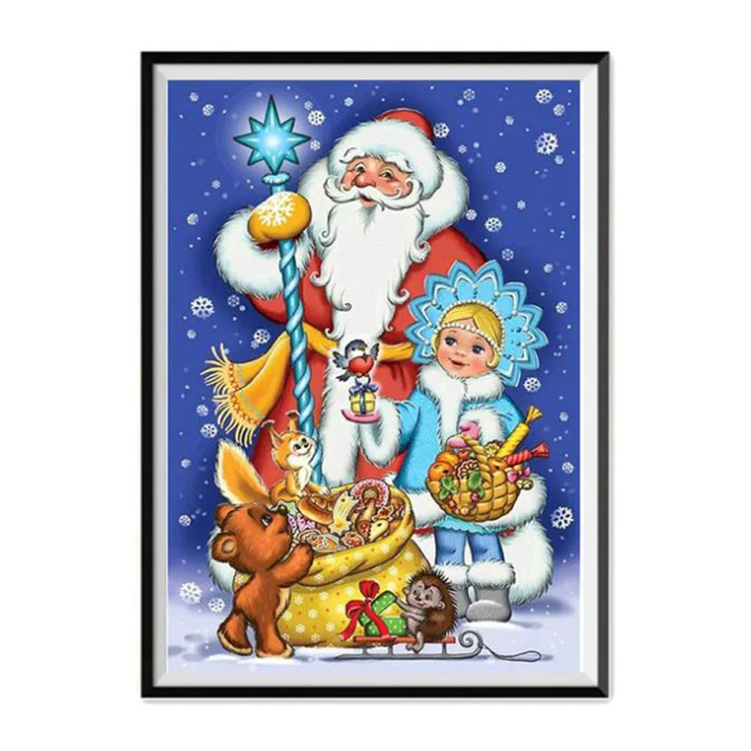 

5D DIY бриллиантовый рисунок Рождество украшение снеговик вышивка Стразы домашний Декор подарок ручная работа jx443