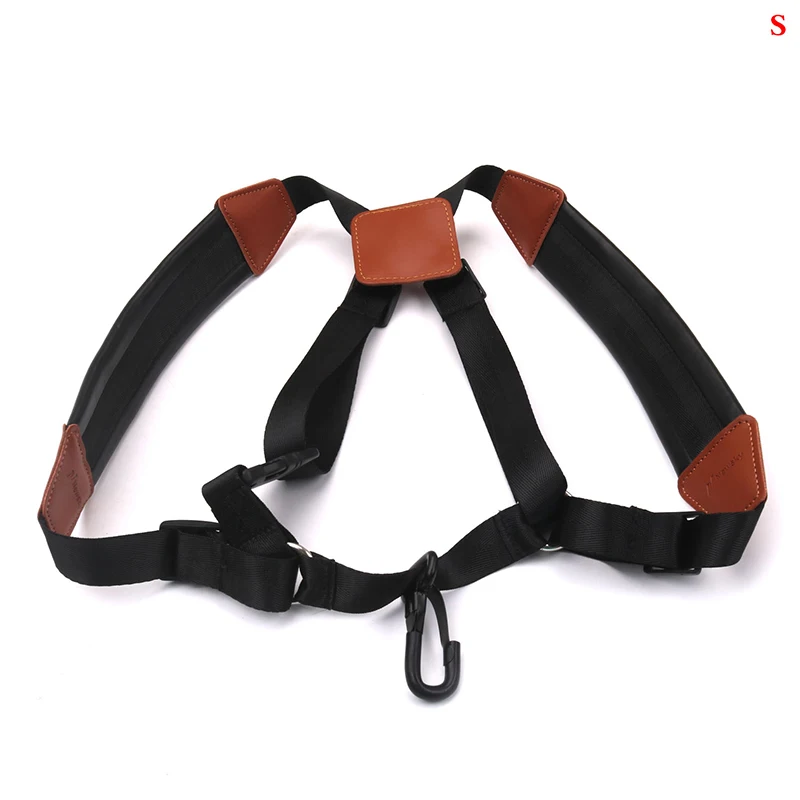 Взрослого ребенка мягкая альт саксофон кожаный ремешок двойные плечевые ремни