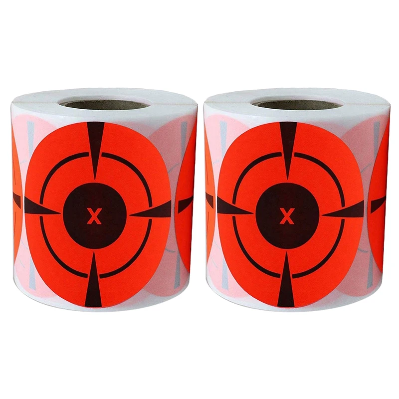 

Target Stickers (Qty 250Pcs 3 inch) Self Adhesive Targets for Hunting Targets