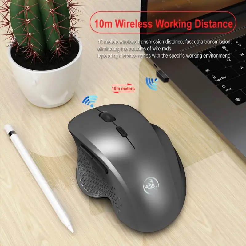 

New USB Wireless Mouse 1600DPI USB 2.0 Receiver Optical Computer Mouse 2.4GHz Ergonomic Mice For Laptop PC Wireless Silent Mouse