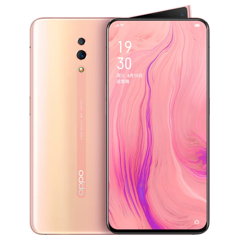Смартфон OPPO Reno Android 9,0 Octa Core 3 камеры 48MP+ 5MP 3765mAh 6,4 дюймов NFC 2340*1080 отпечаток пальца ID