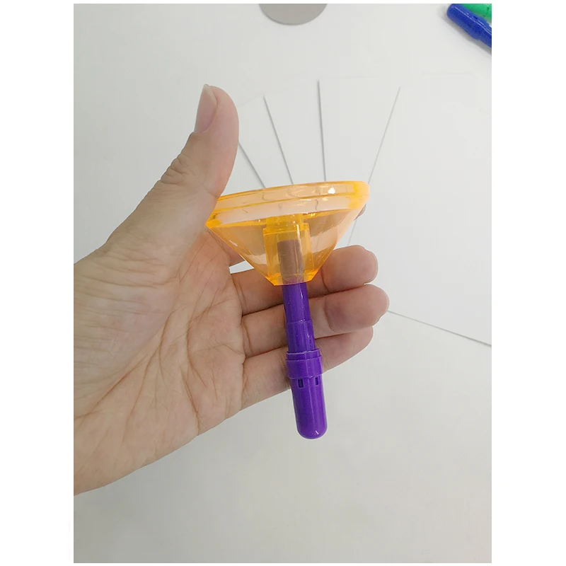 Набор цветных ручек Рисование маркером спиннинг Топ 3 маркера|Юный художник| |