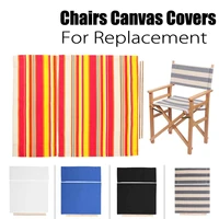 directors chairs replacement canvas cover stool protector chairs canvas covers simple solid seat covers set home outdoor garden