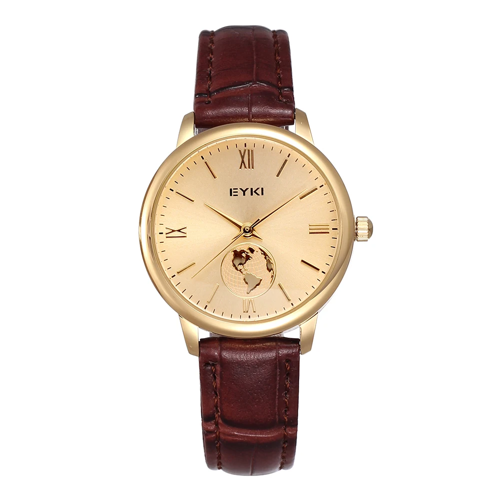 

2020 New Men's and Women's Watches Leather Strap Fashion Luxury Men's and Women's Quartz Watch Couple Watches Relogio Masculino