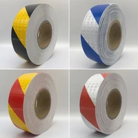 5cmx25mroll safety mark reflective tape stickers car styling self adhesive warning tape automobiles motorcycle reflective film