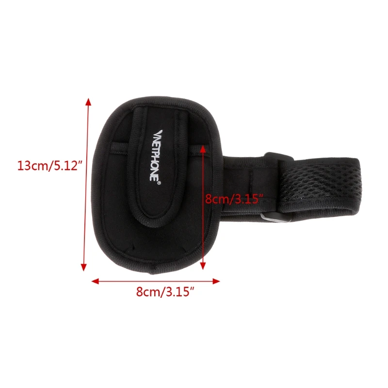 

Referee Interphone Armband Bag Headset Armlet Headset Rider Portable Bag Case