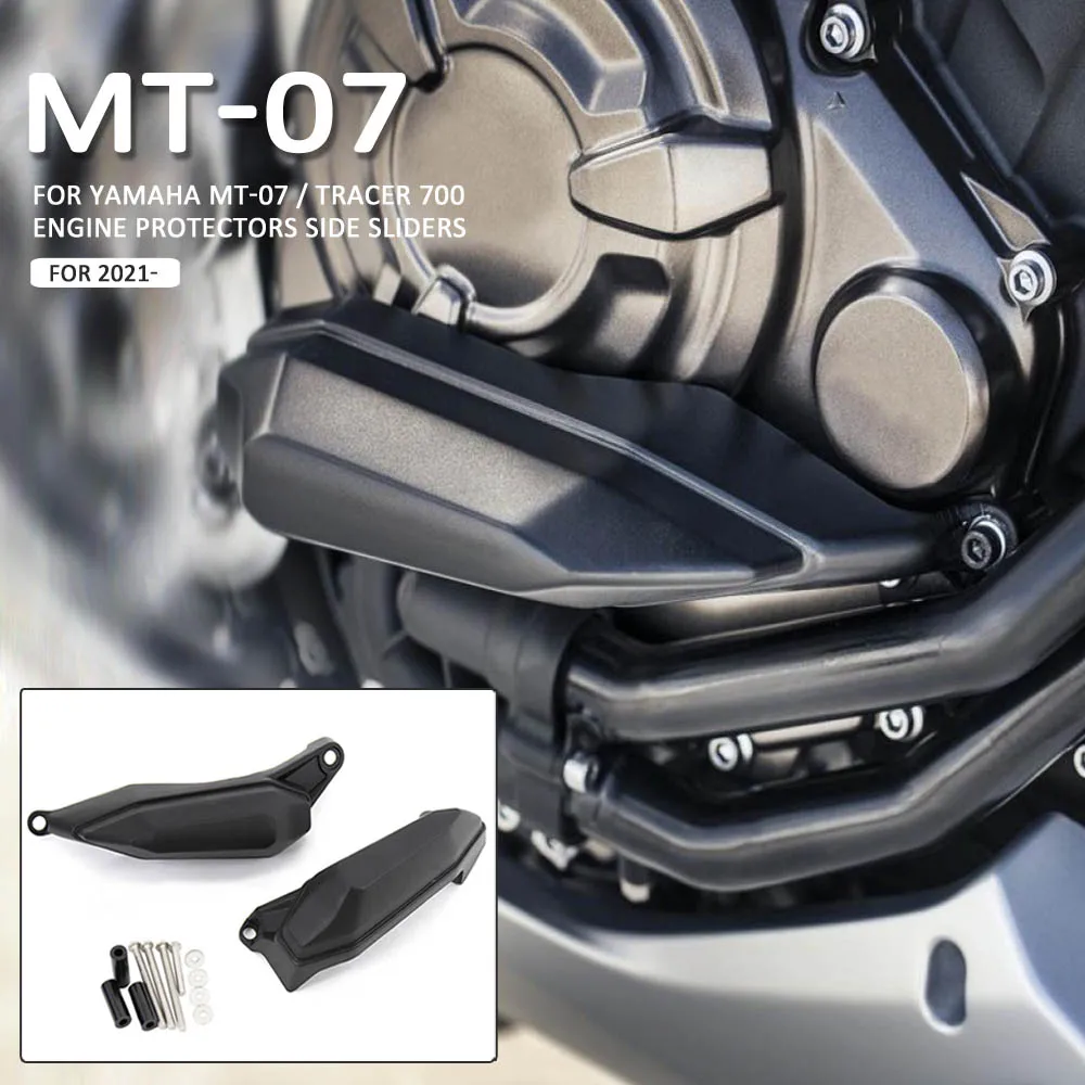 2021 MT-07 Tracer 7 Engine Protectors Side Sliders Motorcycle Crash Pad Falling Protection For YAMAHA Tracer 700 2020-2016