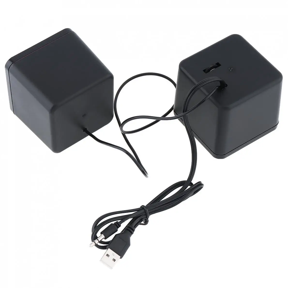 Черный 101Z 6 Вт USB 2 0 колонки с 3 5 мм стереоразъемом и питанием от подходят для
