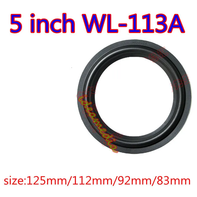 10 шт./лот 5 дюймов (5 '') НЧ динамик/бас динамик Резина окружает ремонт wl133B wl133bA