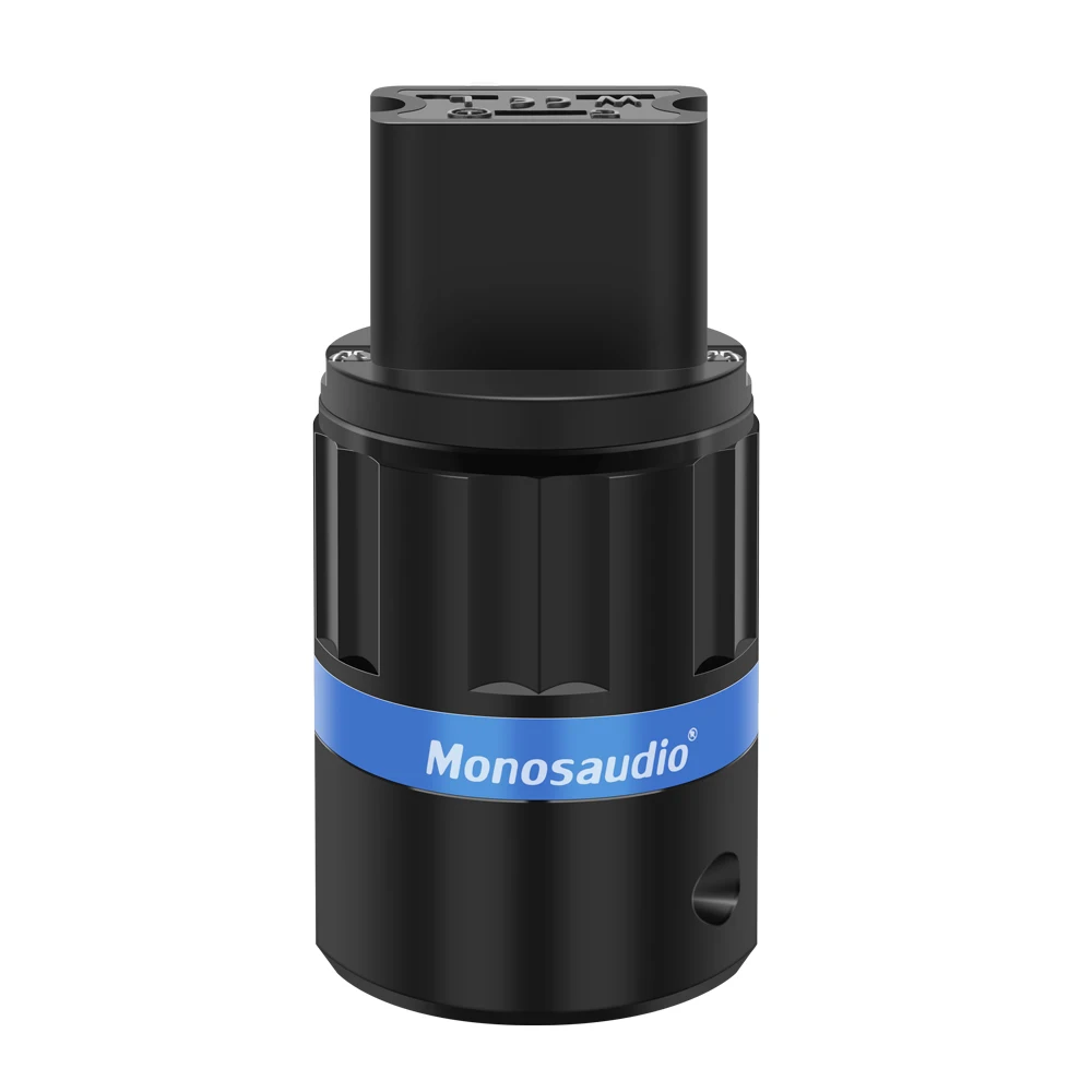 Аудио разъем источника питания F124 Monosaudio C19 с родиевым покрытием из чистой меди