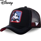 Новая сетчатая шляпа Disney с Микки, летняя бейсболка для женщин и мужчин, сетчатая Снэпбэк Кепка s