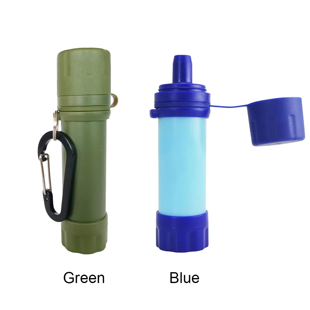 

Outdoor Water Filter Straw Water Filtration System Water Purifier 1000L For Camping Traveling Equipment Emergency Backpacking