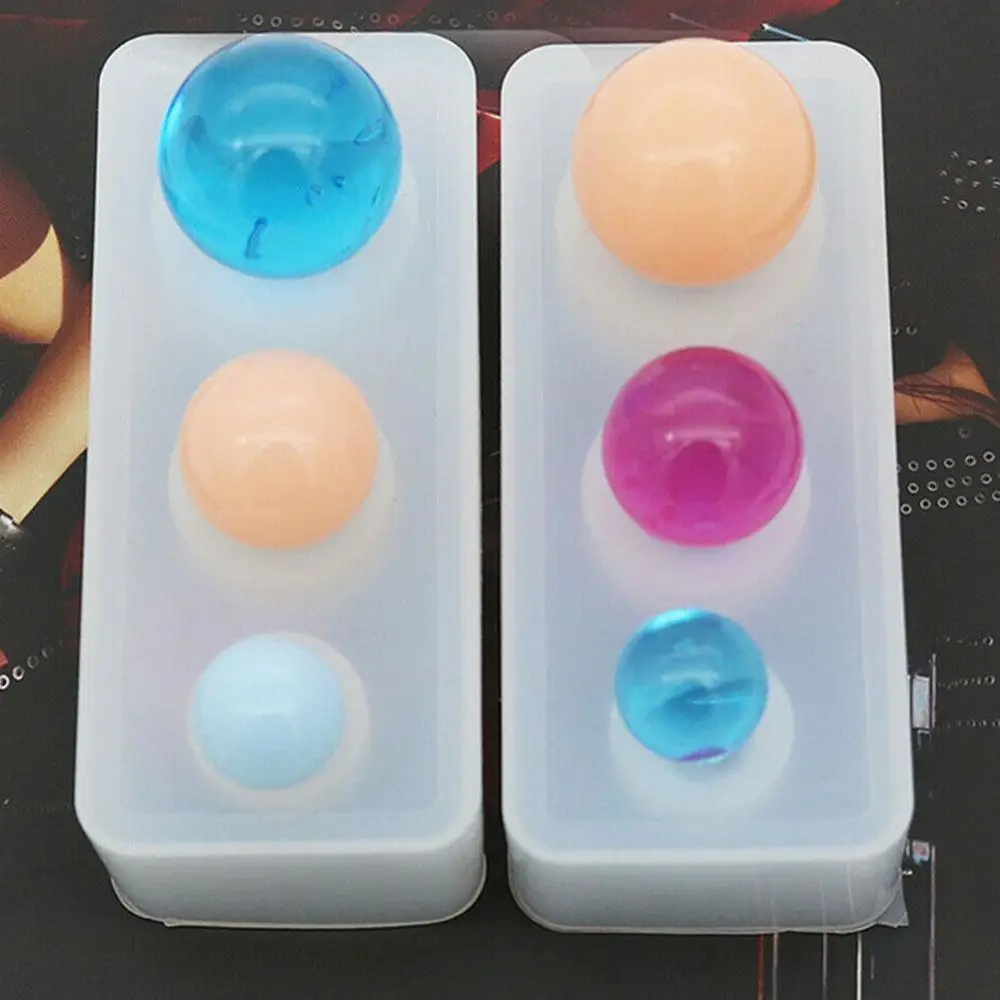 

Star Ball Silicone Mould Craft 3D DIY Jewelry Making Epoxy Decoration Cake Accessories Molds Resin For Jewelry Shape UV Uni O3S3