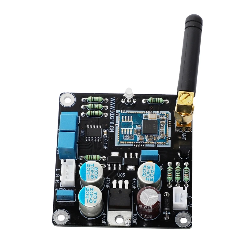 Bluetooth 5.0 o Receiving Module PCM5102A I2S Decoding DAC Board Support APTX-HD with Antenna G11-006 | Электроника