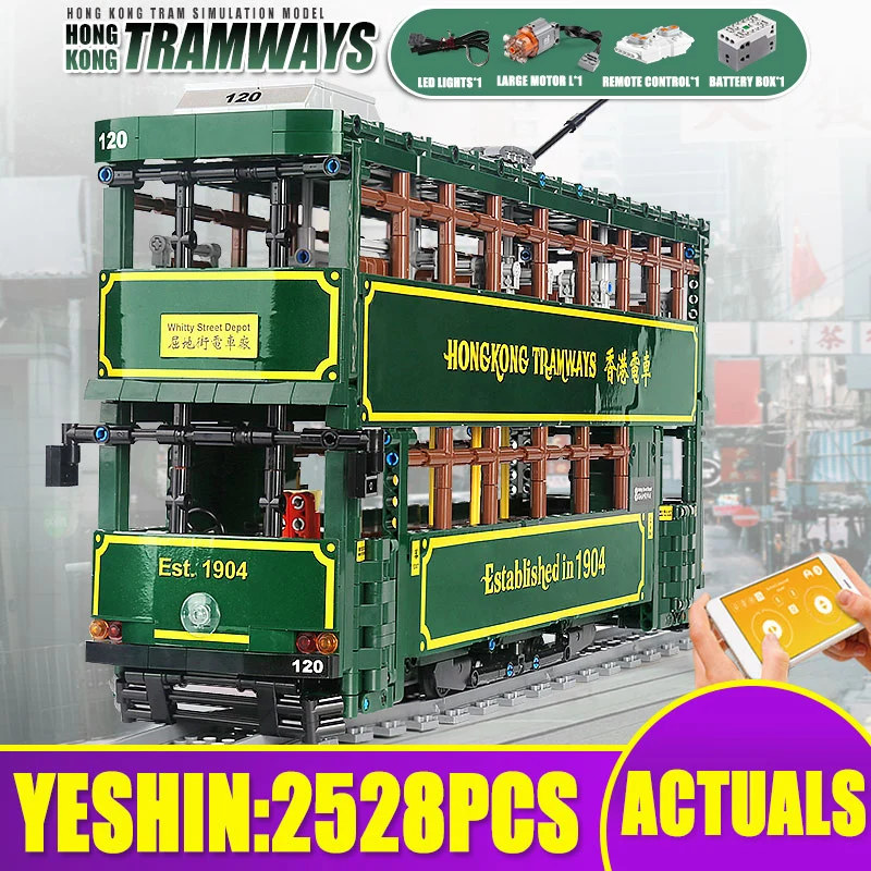 Строительные блоки Mold KING KB120 технический автомобиль приложение RC моторизованный