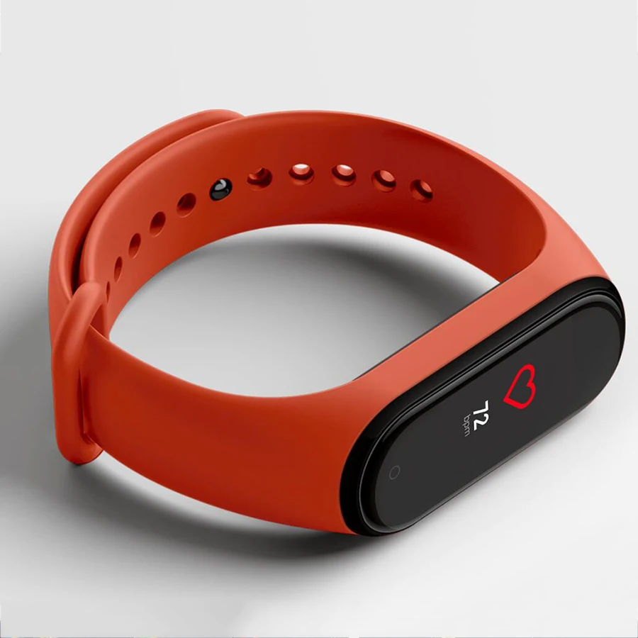 Xiaomi mi браслет 4 mi Band 4 standard Verion умный фитнес-браслет частота сердечных сокращений 50 м Водонепроницаемый Bluetooth 5,0