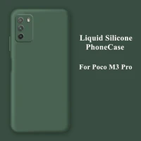 for poco m3 pro 5g case cover for poco m3 x3 pro nfc f3 coque soft tpu original liquid silicone bumper for poco m3 pro 5g shell