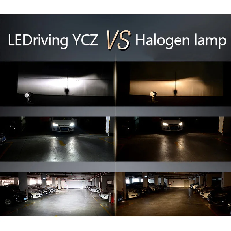 OSRAM LED H7 Фара YCZ 12V 25W HL с Canbus без ошибок 6000K Стиль Белый светодиодный автомобильный