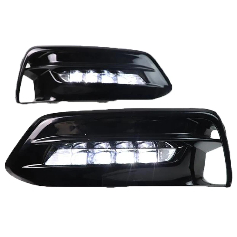 PMFC 2 шт. светодиодные дневные ходовые огни светильник DRL противотуманные фары для